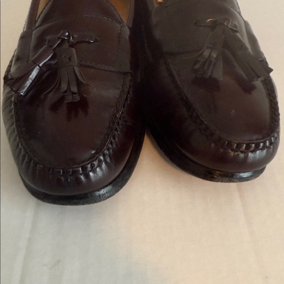 Men's Cole Haan City  Ox Blood Tassel Loafers - Picture 5 of 7